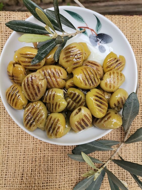 الزيتون المشوي